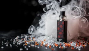 Image showcasing the Bar Salt 6000 vaping device, highlighting its features such as 6000 puffs, appealing flavors, and suitability for both beginners and experienced users in the vaping community.